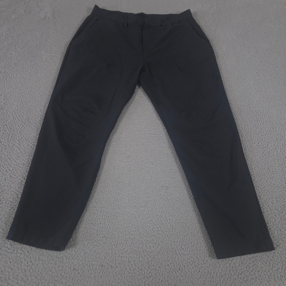 Fabletics Pants Mens XL Black The Only Tapered Recycled Stretch Performance Golf